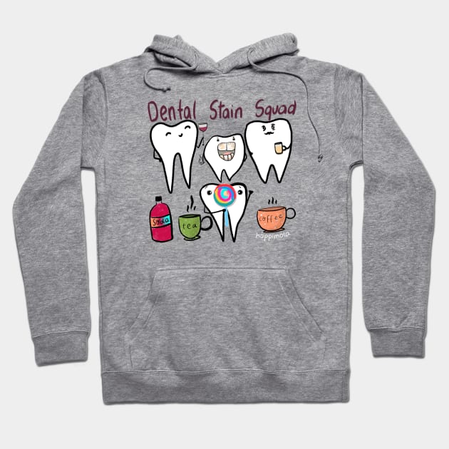 Dental Stain Squad Hoodie by Happimola